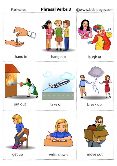 Phrasal Verbs 3 flashcard